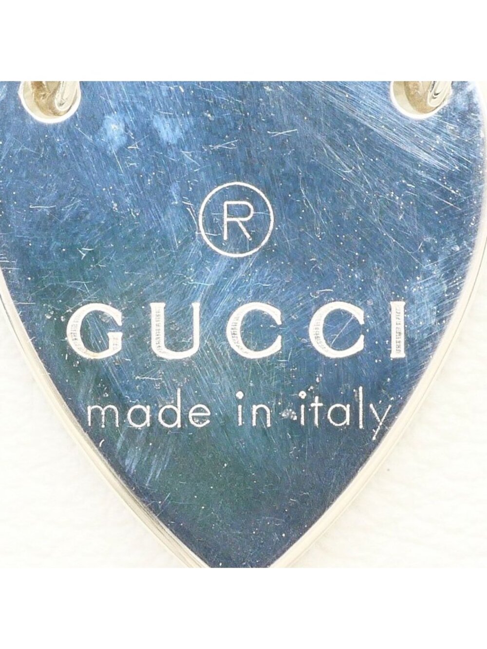 Gucci Trademark Heart 925 Sterling Silver Necklace 48 - Picture 4 of 6